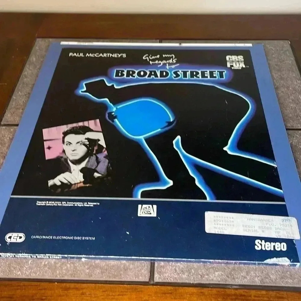 Paul McCartney’s Give My Regards to Broad Street on CEDS